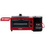 Charger l'image dans la galerie, Appareil Petit Déjeuner 3 en 1 – Four + Café + Grill | Livraison gratuite! ☕️🍞🔥
